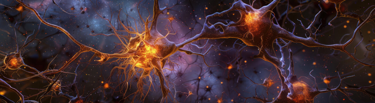 Neural Connections Sparking Within Human Brain