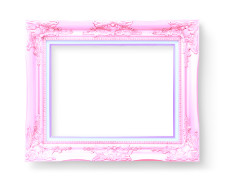 Vintage photo frame mockup