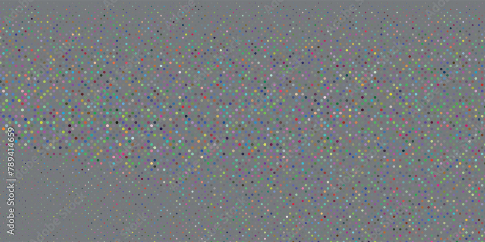 Poster light multicolor, rainbow vector modern geometrical circle abstract background. dotted texture templ