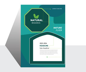 Corporate business flyer template