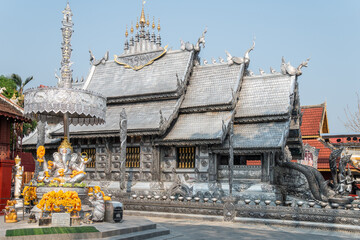 Wat Sri Suphan, Chiang Mai, Thailand, Magnificent architecture of Asia