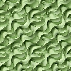 Obraz premium Modern universal minimalist artistic seamless 3d light green pattern