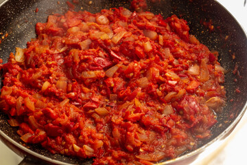Spanish Sofrito for Paella:Mediterranean Culinary Essence