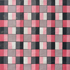 핑크와 회색의 패턴