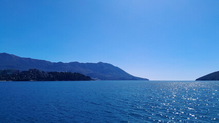 Montenegrin coast in Budva.