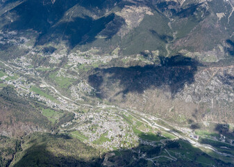 Malesco village in Vigezzo valley, Italy
