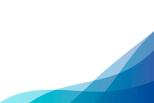 Blue wave textured design element