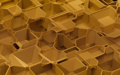 Abstract background made of Atoms, or Neodymium Magnets