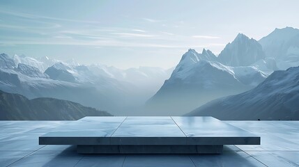 Background image of a podium in the great...