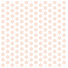 Flat floral pattern Design in peach tones