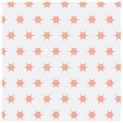 Flat floral pattern Design in peach tones