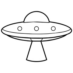 ufo in space
