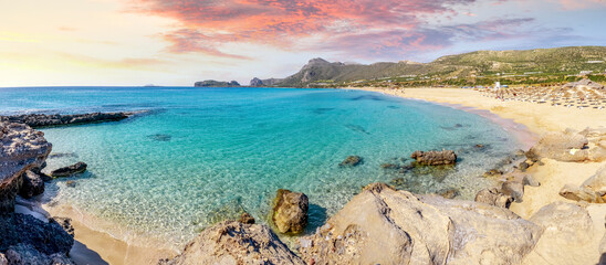 Falasarna, Strand, Insel Kreta, Griechenland 