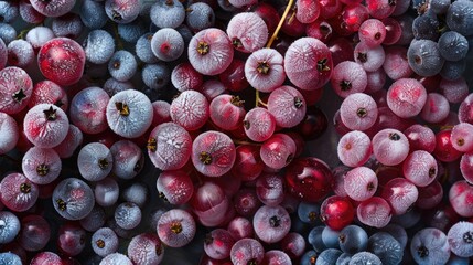 Detailed close-up of fresh grapes, perfect for food and beverage industry