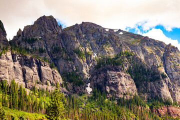 Large Rocky Mountains in Colorado