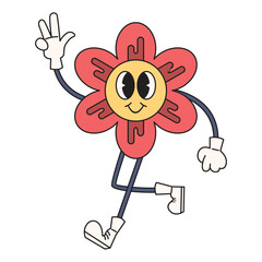 Retro Cartoon Character