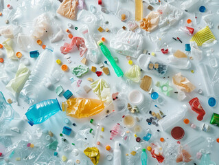 Single-use plastic up close. Small choices, big impact.