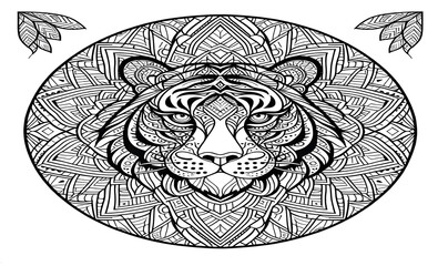 Armonía Animal: Mandalas para Colorear y Relajarse