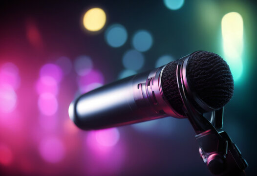 dark lights image background Microphone illuminated neon music photo no people technology light communication karaoke nightclub voice sound performance audio concert equipment