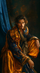 handsome noble ruler - generative ai