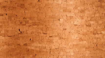 Macro shot of textured cork board with visible pores and patterns