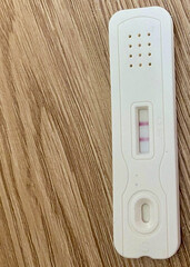 Positive Pregnancy test, individual test using urine