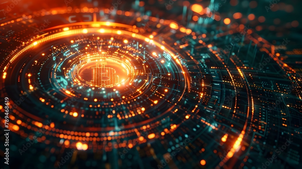 Poster circuitous journey of a crypto coin: navigating the intricate maze of blockchain technology