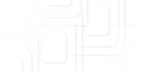 Abstract white and grey modern Geometric lines angles shapes in white and gray layer. Abstract seamless modern white color technology concept.