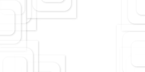 Abstract white and grey modern Geometric lines angles shapes in white and gray layer. Abstract seamless modern white color technology concept.