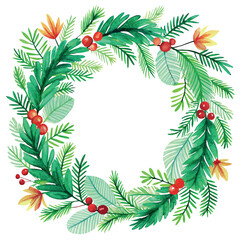 The wreath is a symbol of the holiday season and is often used as a decoration during Christmas time