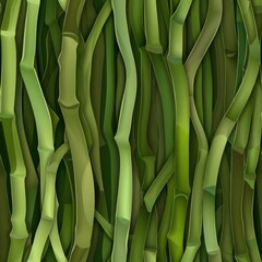 Close up view of a bunch of bamboo stalks. Suitable for nature and environment concepts