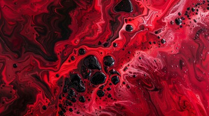 Painting and Brushing in Chaos Abstract Background