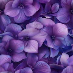 Close up of a bunch of purple flowers, suitable for nature-themed designs