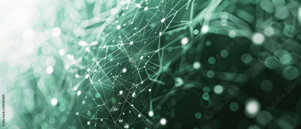 Poster IoT, digital software development, computer code, modern technology concepts, Internet network with wireless connection, cloud computing, laptop scripting.