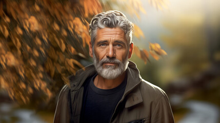 portrait of a man respectable man in a jacket