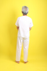 50s white clothing man - obrazy, fototapety, plakaty