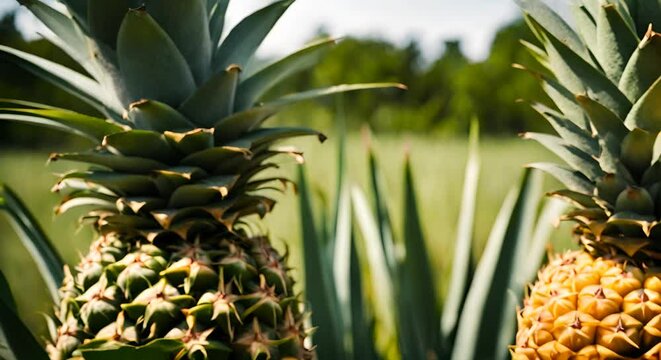 Pinery. Organic pineapples.