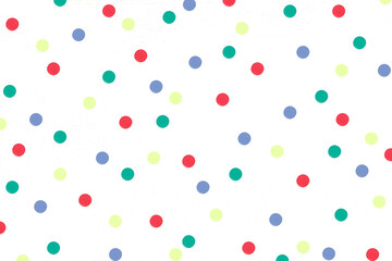 Polka dot colorful png artsy pattern for kids