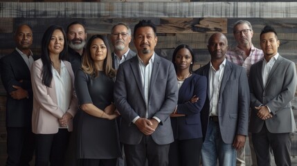 a group of property 5 investors include both men and women and different ethnicities