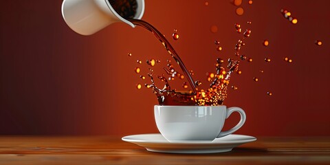 A cup of morning coffee is a wake-up habit