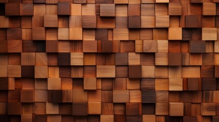 Square wooden texture tiles samples pattern background - obrazy, fototapety, plakaty