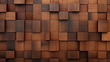 Square wooden texture tiles samples pattern background - obrazy, fototapety, plakaty