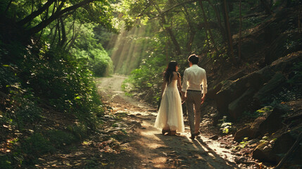 Pre-Wedding Photoshoot in Scenic Location