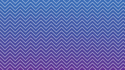 Blue zig zag pattern background vector image for backdrop or fabric style
