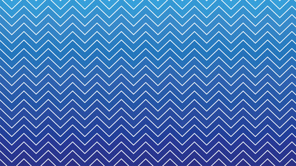 Blue zig zag pattern background vector image for backdrop or fabric style