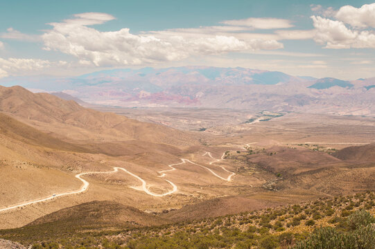 view of the mountains