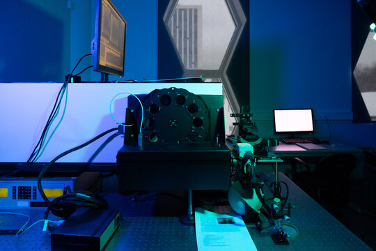 Scientific Equipment At Optoelectronics Lab
