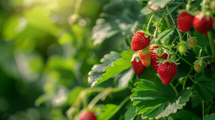Sunlight Strawberry bush ripe