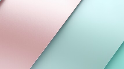 The abstract background of metal texture with empty space in blush pink, powder blue, and mint...