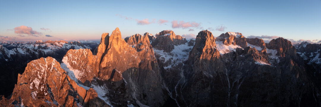 Cima di Fradusta Valle di Pradidali Pala mountains Dolomiti